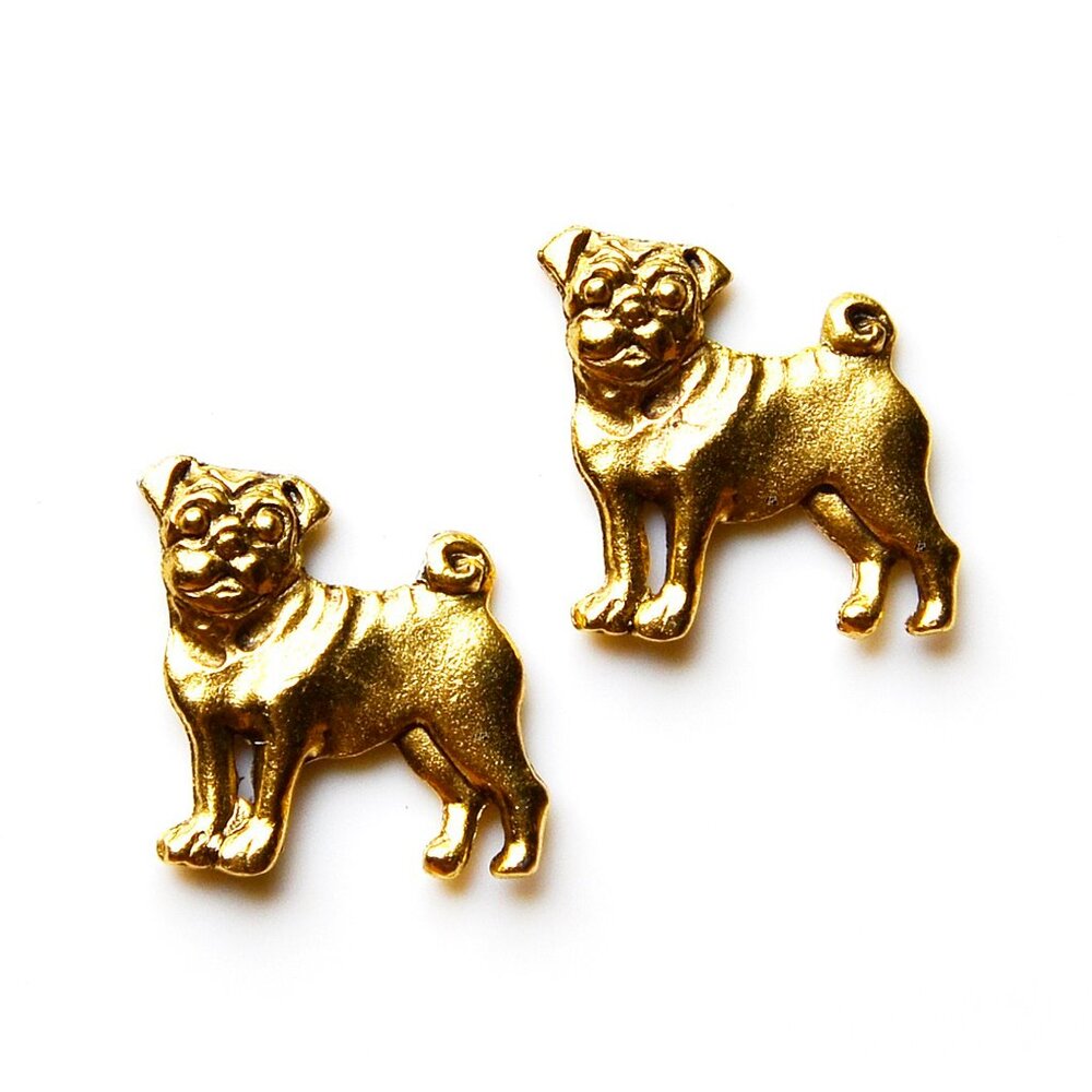 Pug Cufflinks - image 1